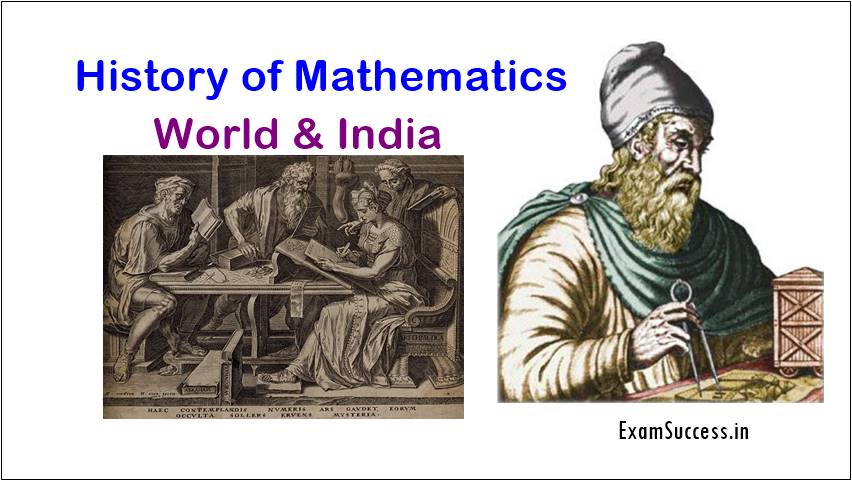 The History of Mathematics World & India PDF Download