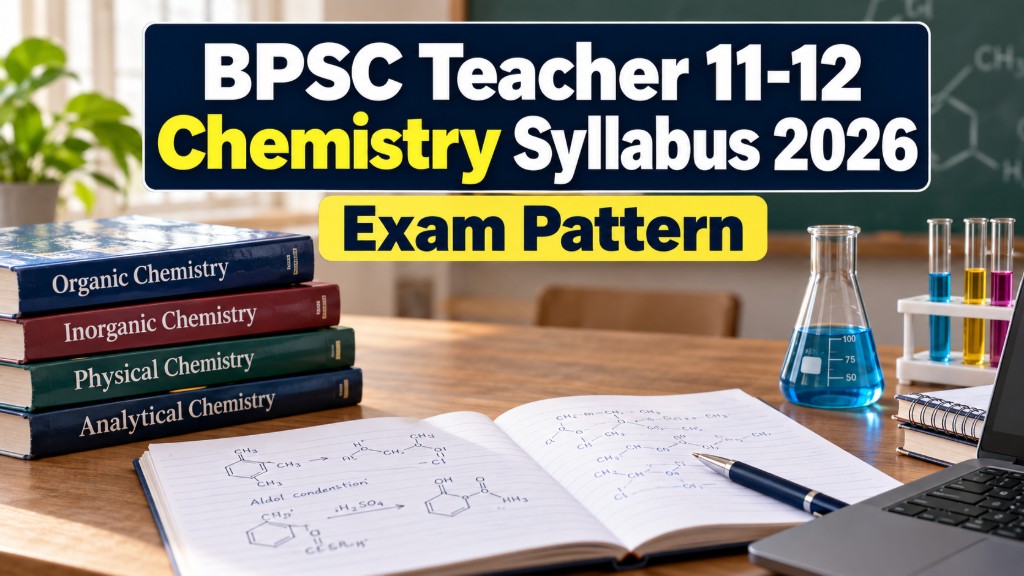 BPSC Teacher 11 12 Chemistry Syllabus and Exam Pattern