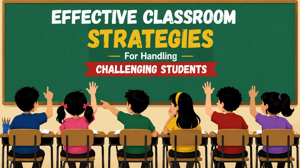Effective Classroom Strategies For Handling Challenging Students