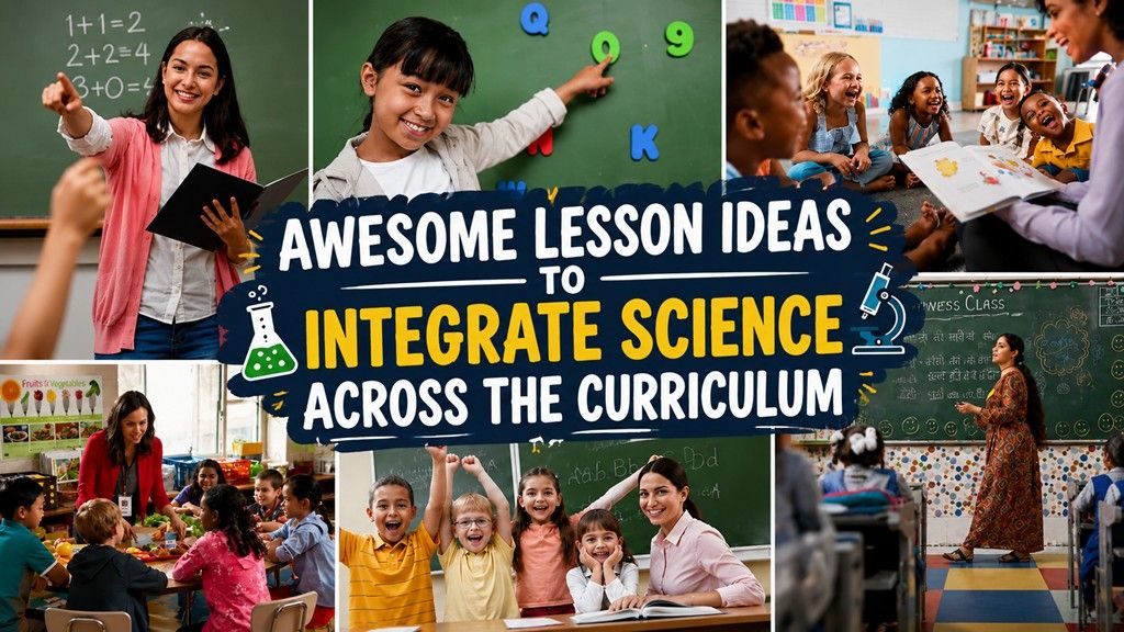 Awesome Lesson Ideas to Integrate Science Across the Curriculum